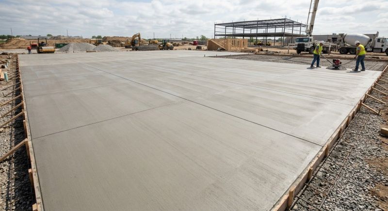 Commercial Slab Installation in Santa Rosa, CA